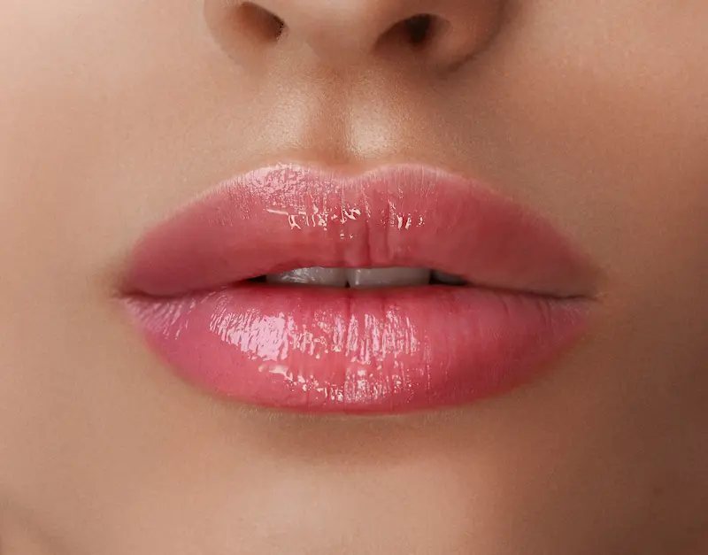 A woman with a beautiful Lip Blush